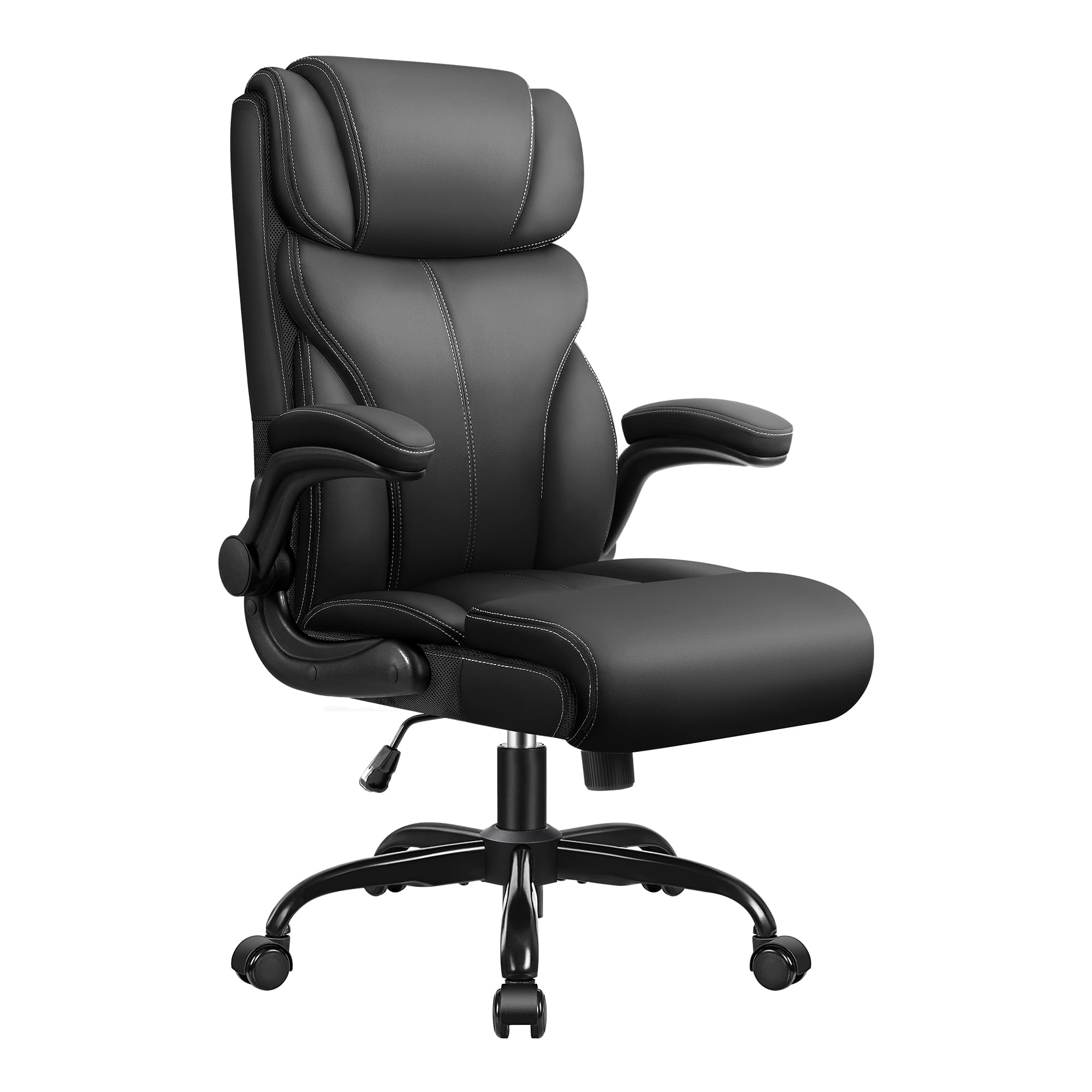 Big and Tall Leather Executive Back Support Office Chair 5066H - Image 13