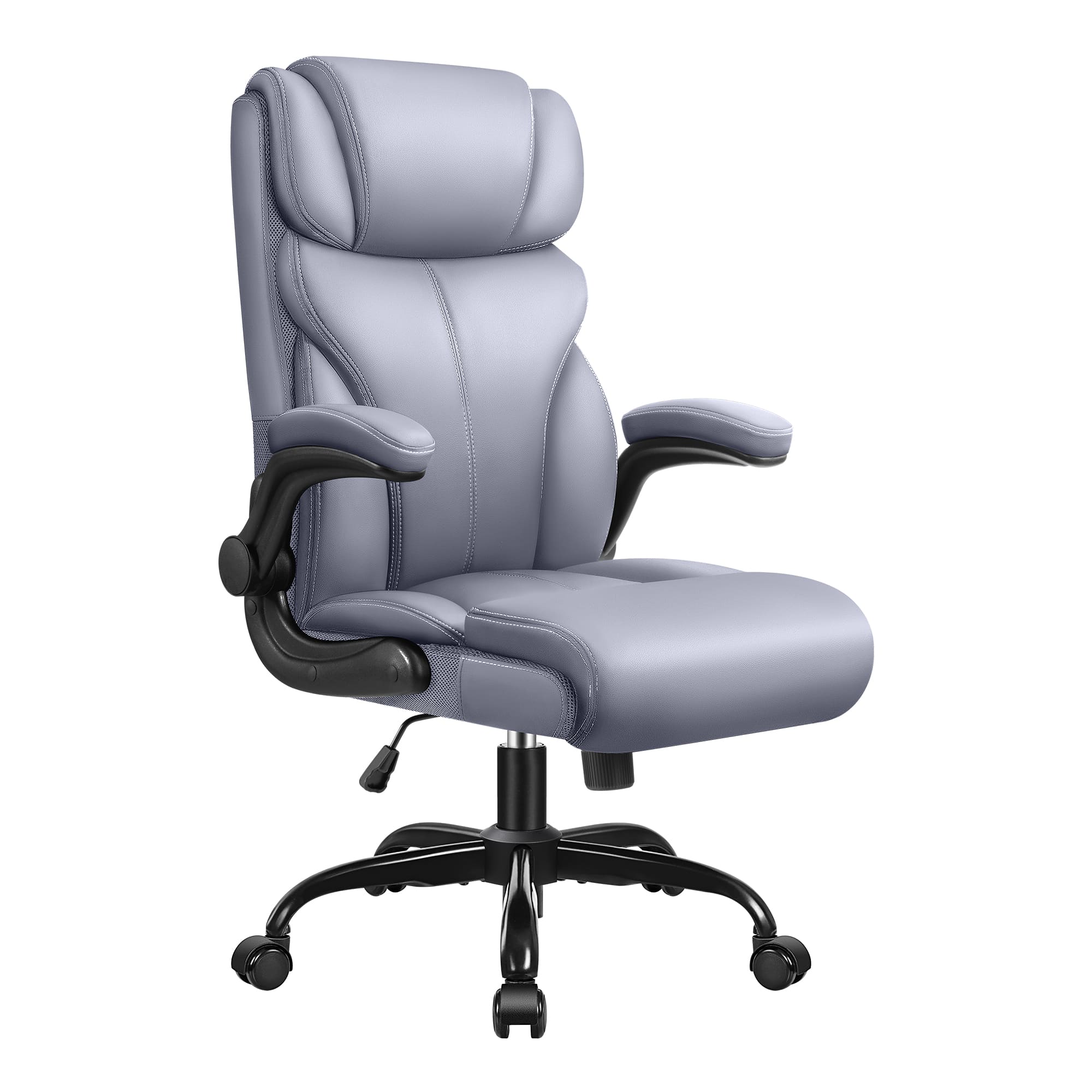 Big and Tall Leather Executive Back Support Office Chair 5066H - Image 14