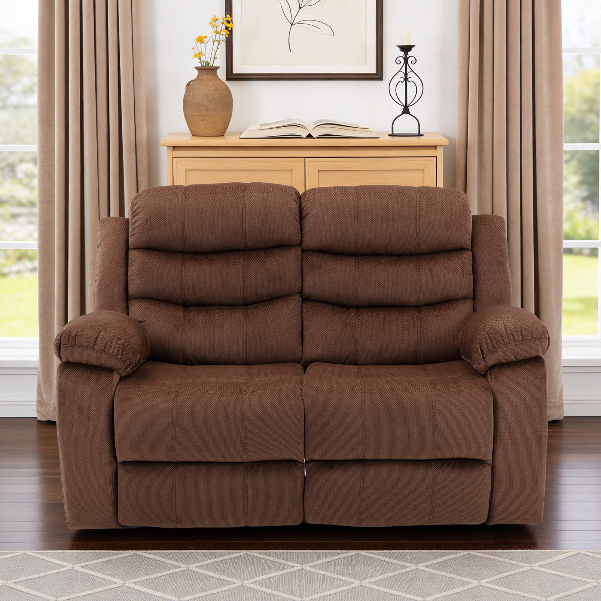 Power Reclining Loveseat with USB Port - Image 3