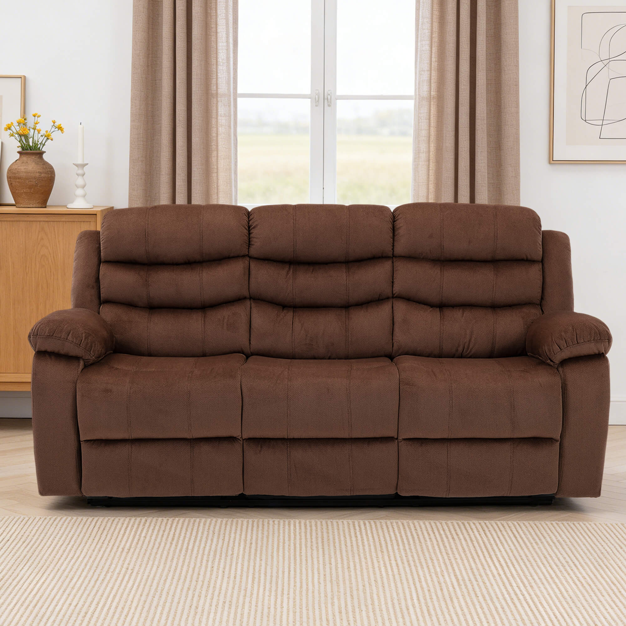 Power Reclining Loveseat with USB Port - Image 4