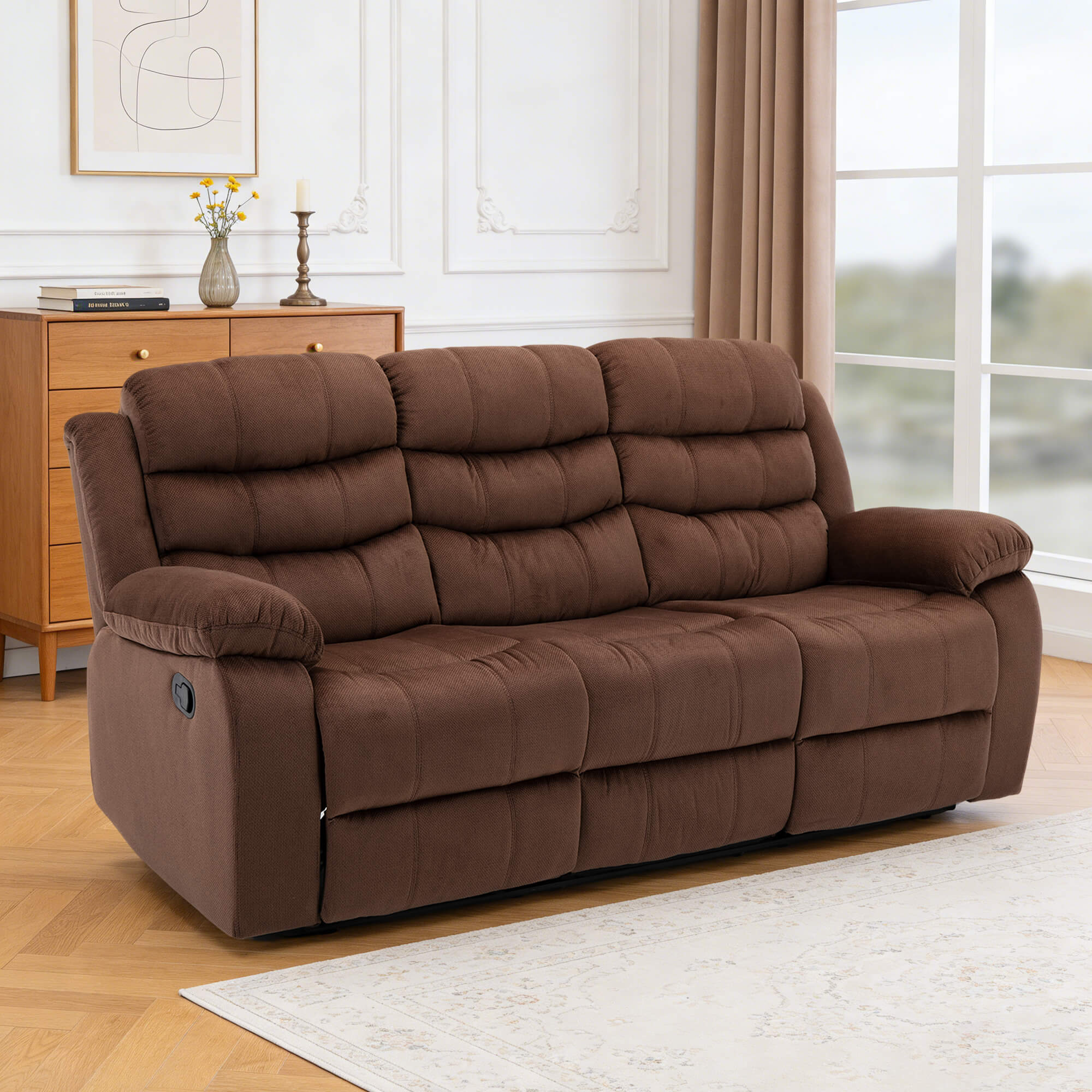 Power Reclining Loveseat with USB Port - Image 6