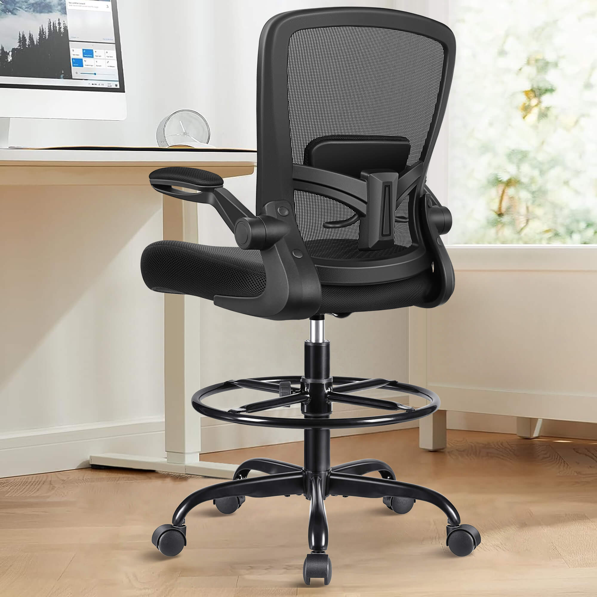 Ergonomic Drafting Chair 918W-Z - Image 4