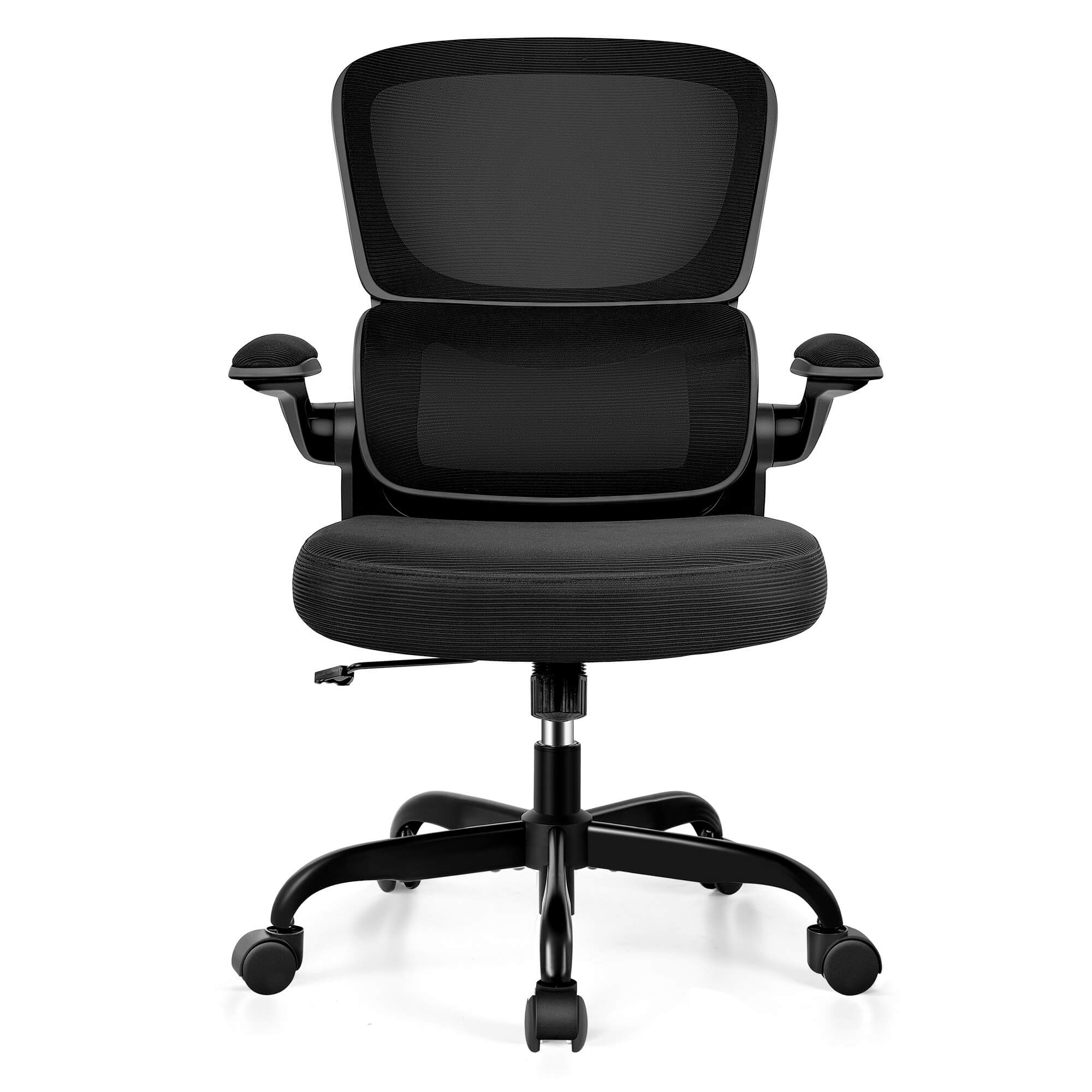 Ergonomic Office Chair with Lumbar Support and Adjustable Armrests 2202 - Image 3