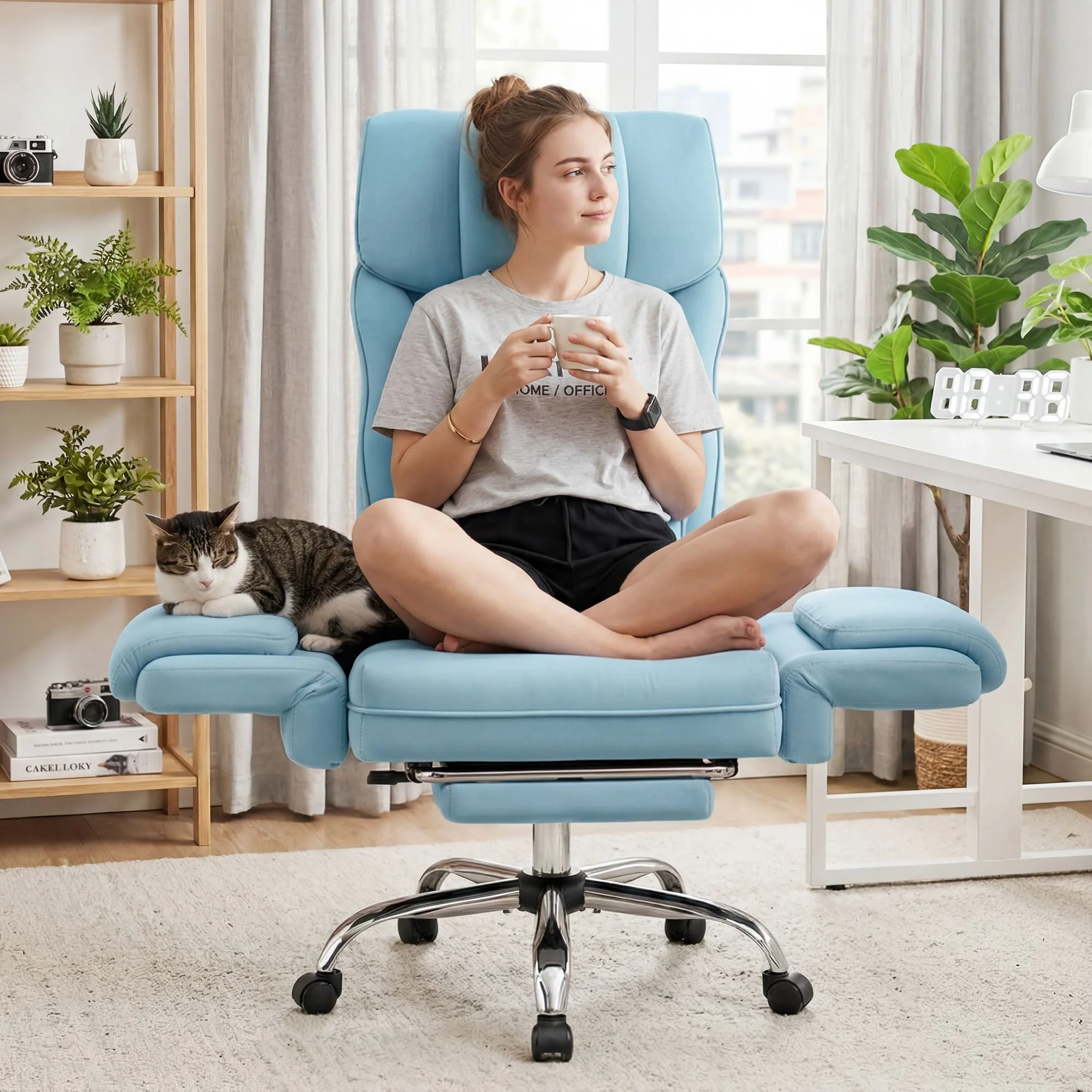 Big and Tall Executive Office Chair with Ergonomic Lumbar Support 6088 - Image 31