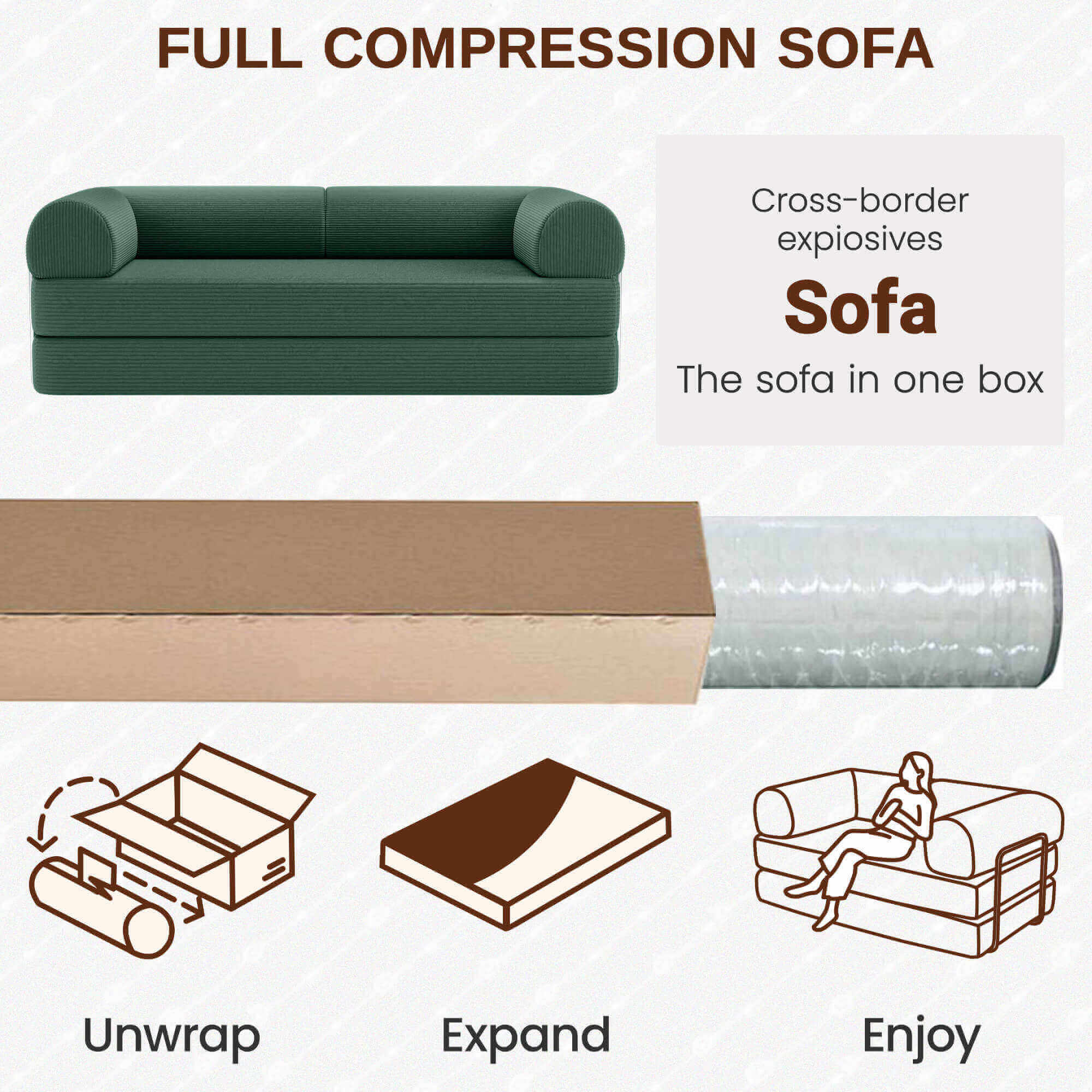 Combination Sofa High Rebound Density Sponge Sofa Couch - Image 11
