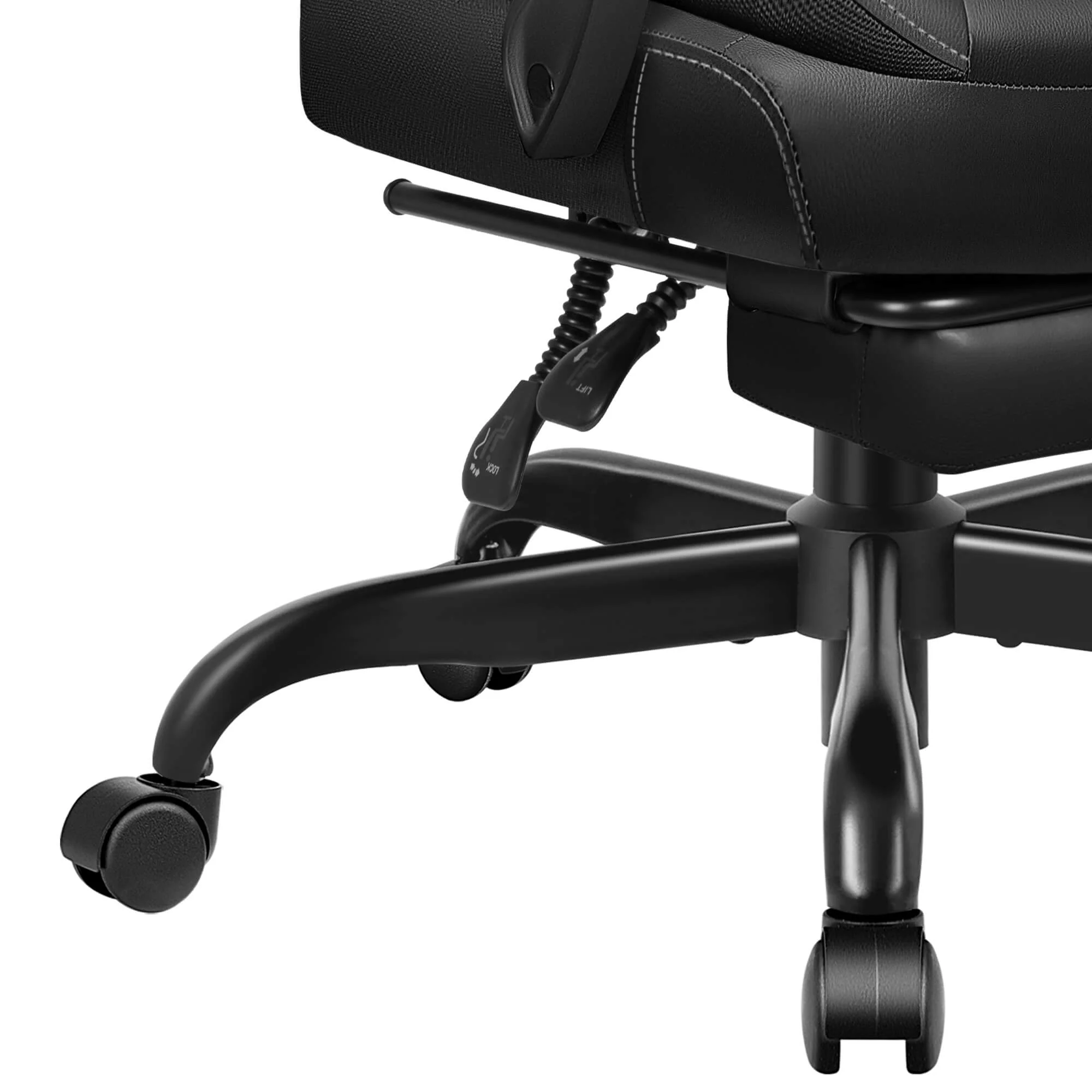 Mid-Back Leather Ergonomic Executive Office Chair with Lumbar Support 688 - Image 18