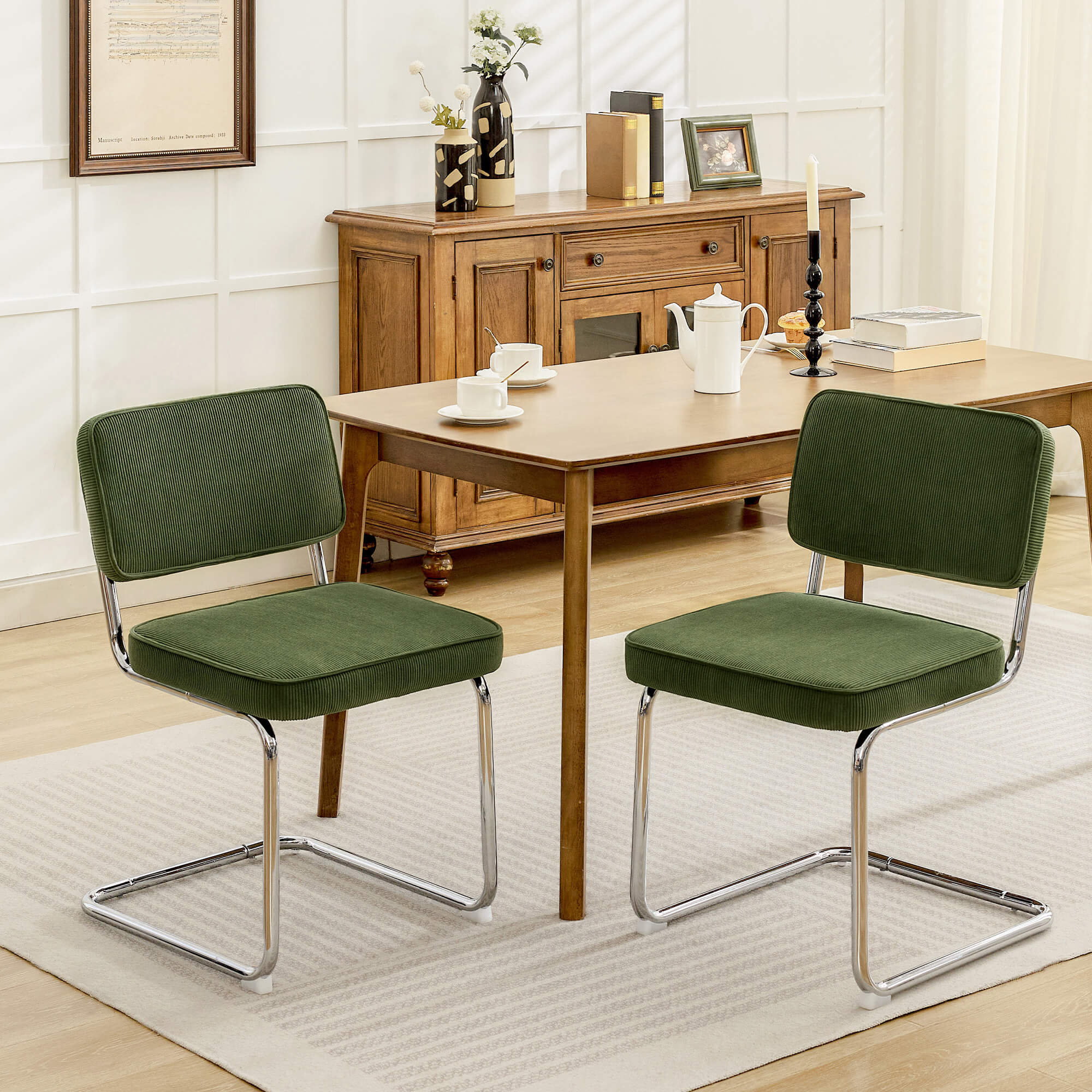 Modern Dining Chairs Set of 2 - Image 4