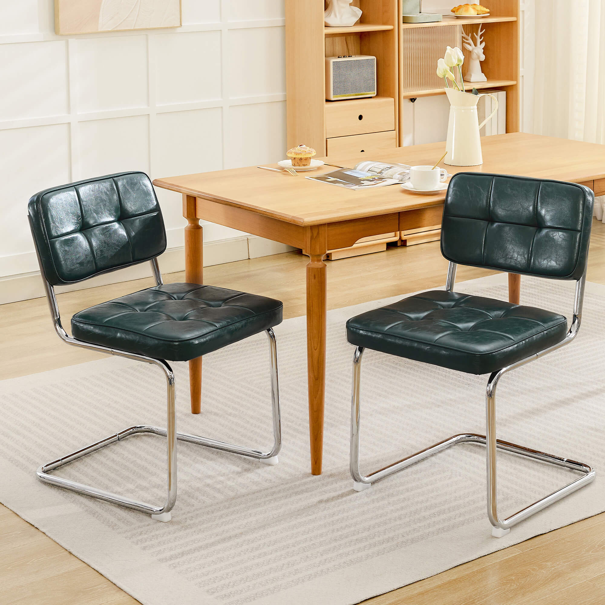 Modern Dining Chairs Set of 2 - Image 6