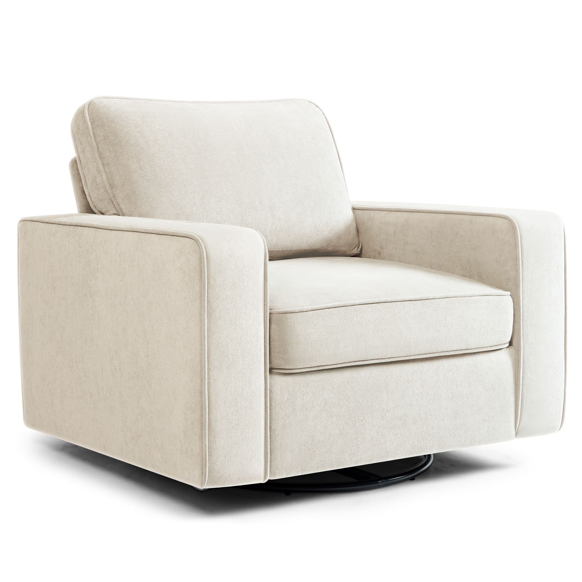 Modern Swivel Rotating Barrel Sofa Chair - Image 12