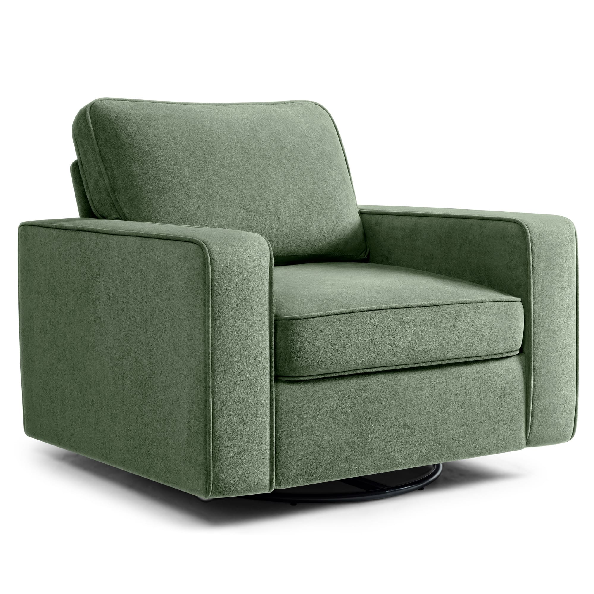 Modern Swivel Rotating Barrel Sofa Chair - Image 17