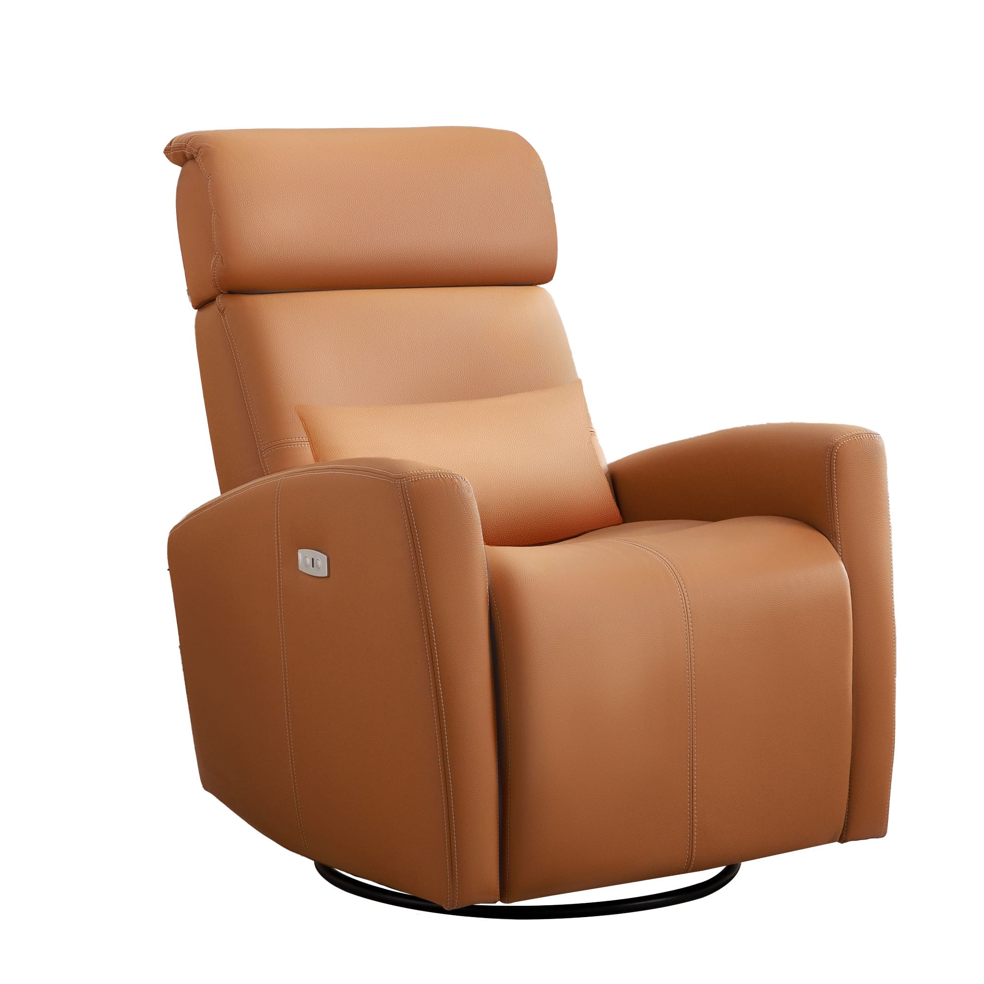 Power Swivel Recliner with Adjustable Headrest 6938 - Image 6