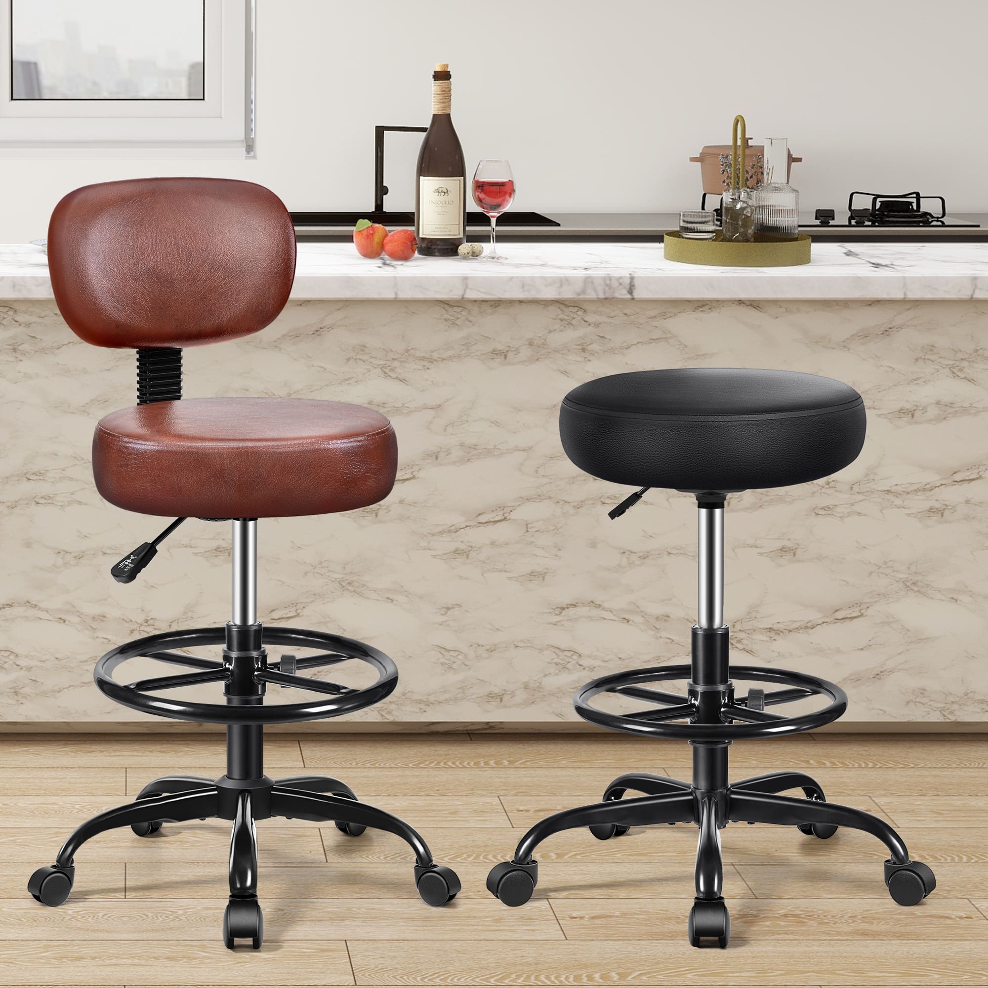 Primy Bar Counter Chair 8X - Image 3