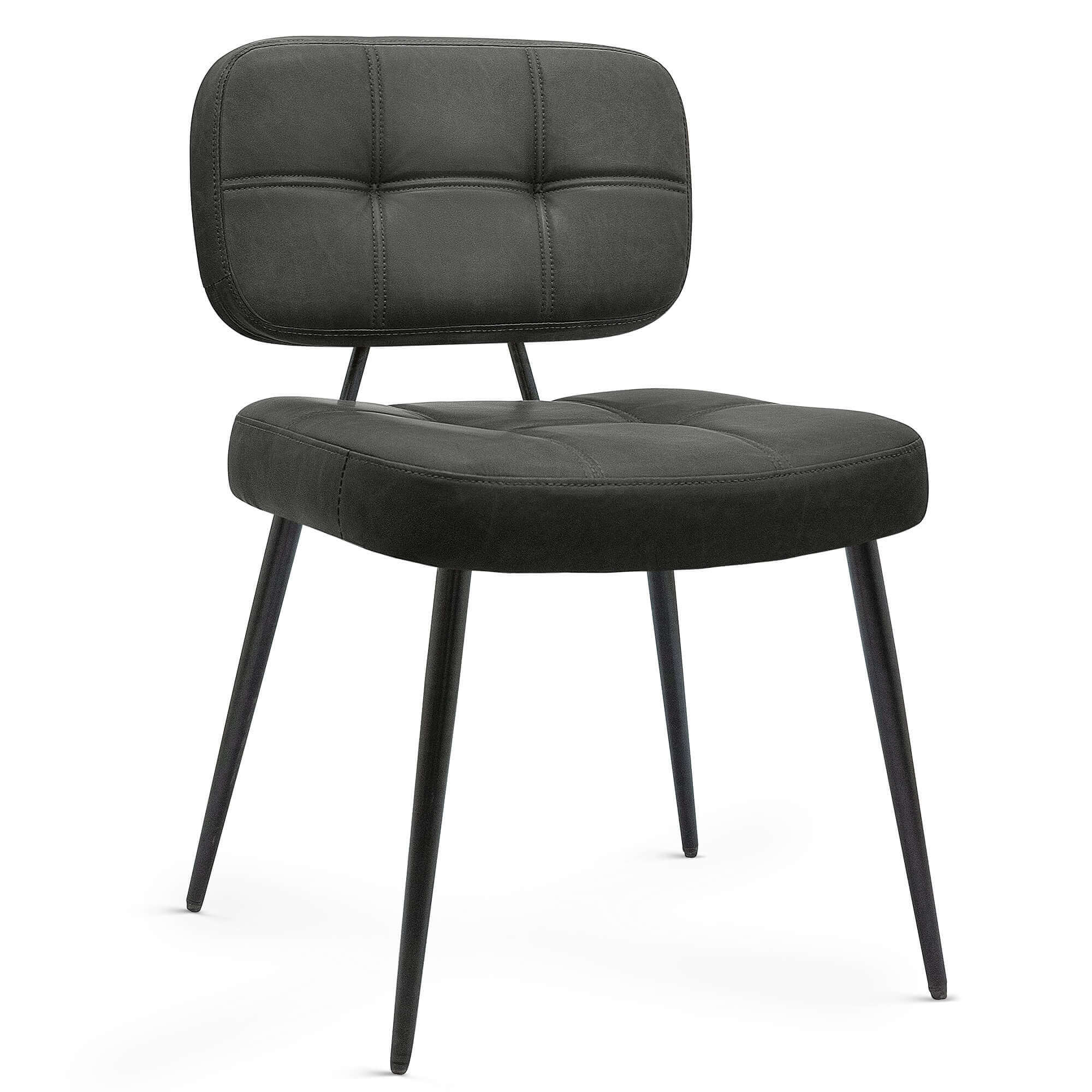 Upholstered Side Dining Chairs Set of 2 - Image 12