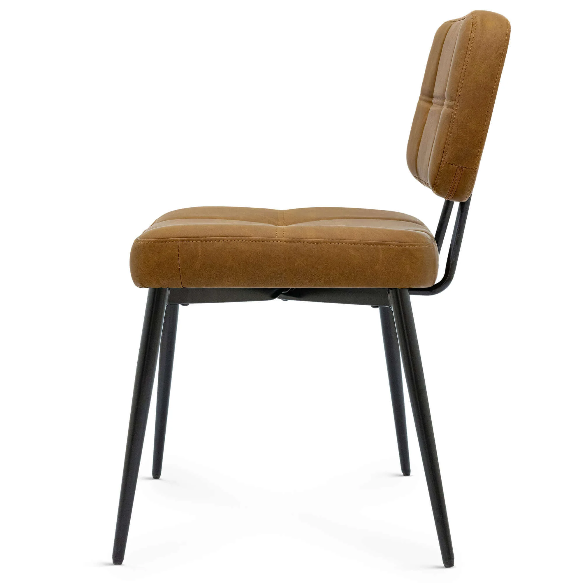 Upholstered Side Dining Chairs Set of 2 - Image 9