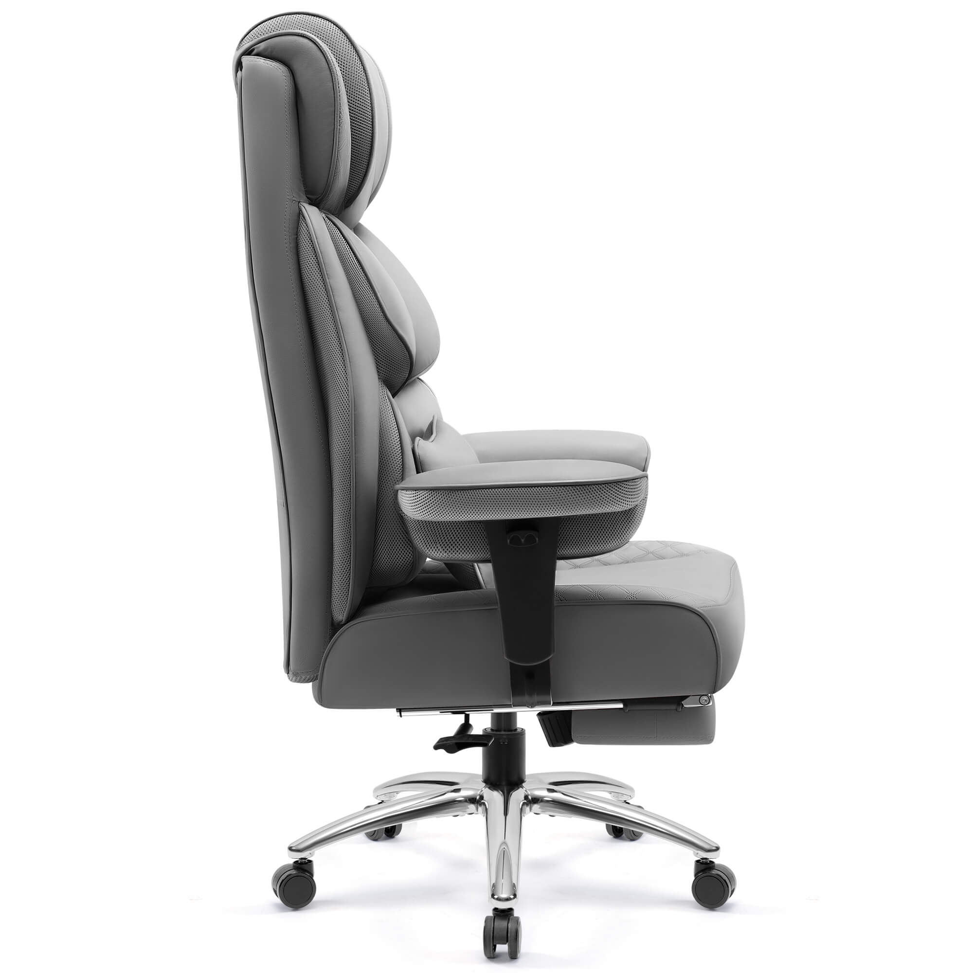 Widened Big and Tall Leather Executive Back Support Office Chair 309 - Image 18