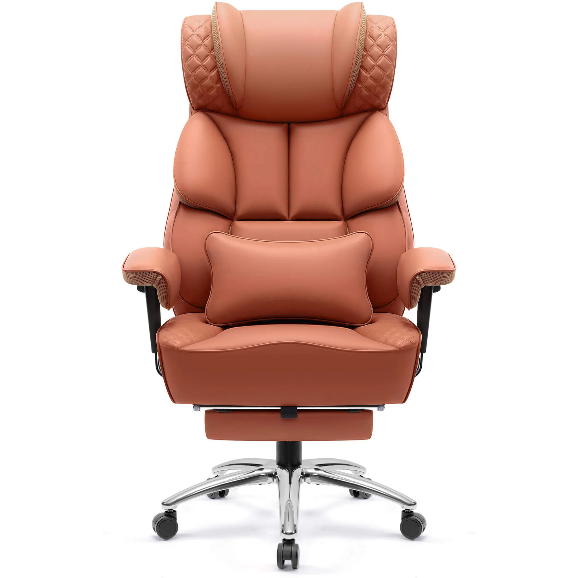 Widened Big and Tall Leather Executive Back Support Office Chair 309 - Image 22