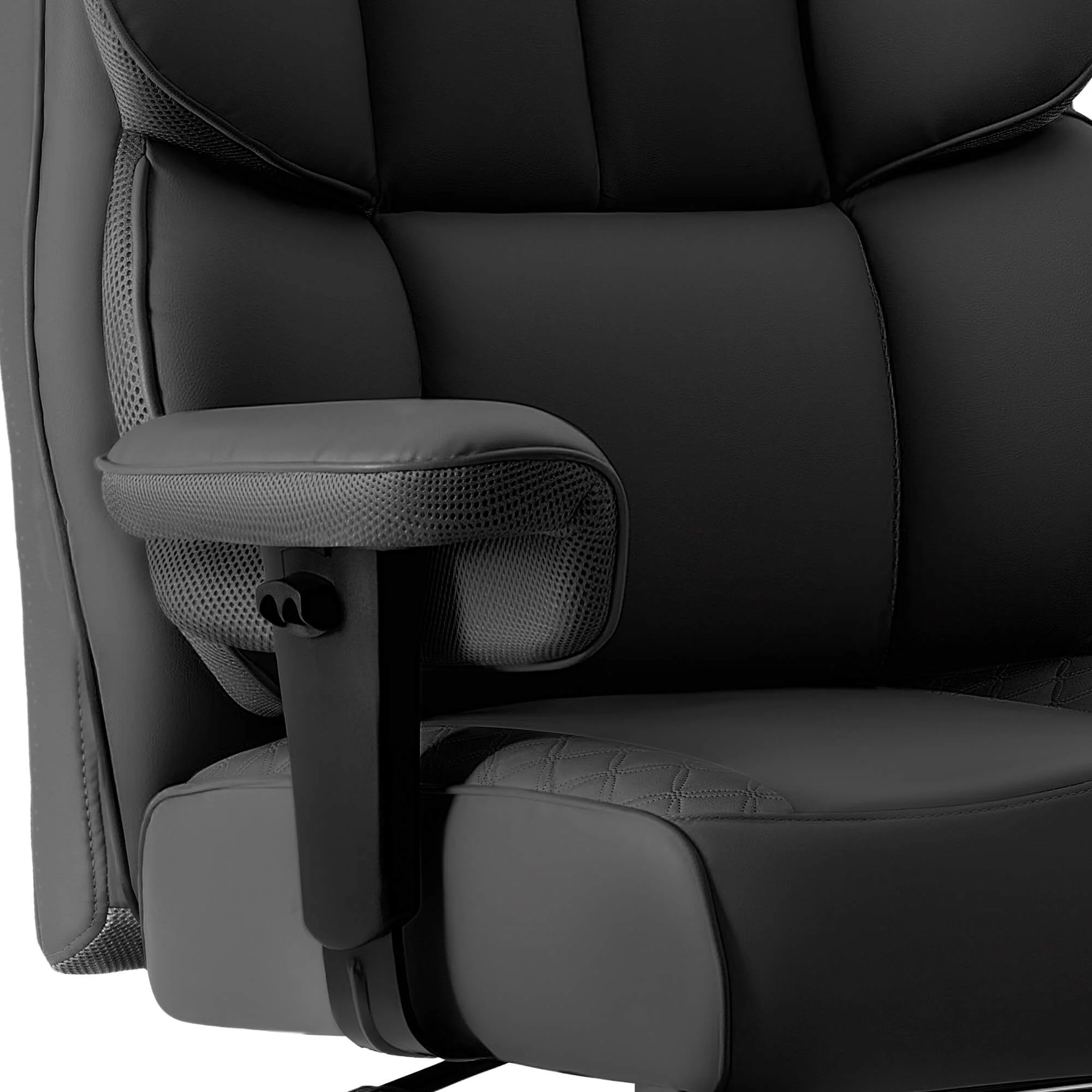 Widened Big and Tall Leather Executive Back Support Office Chair 309 - Image 8