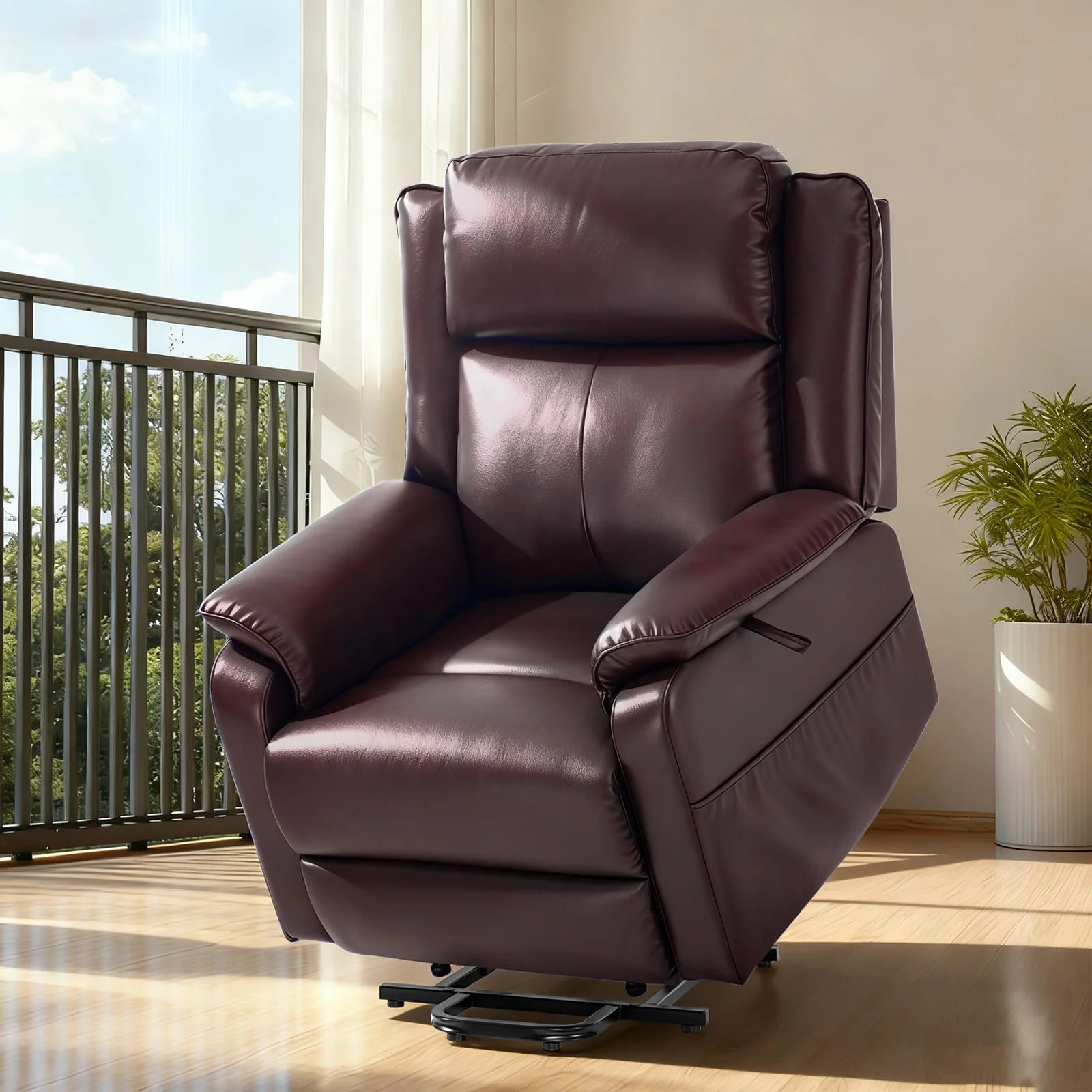 Zero Gravity Infinite Position Power Lift Recliner Chair W/ Massage and Heating - Image 6
